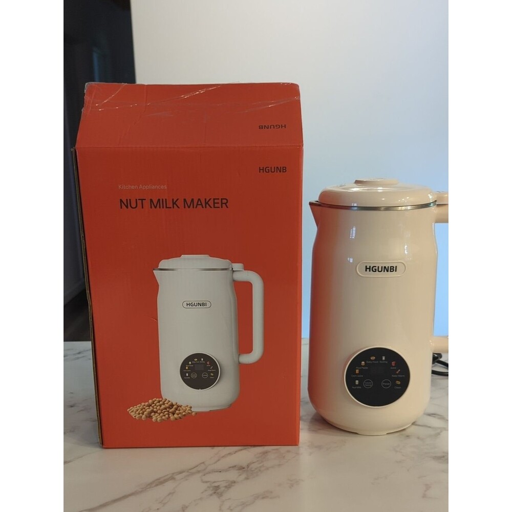HGUNBI 8 in 1 Automatic Nut Milk Maker
